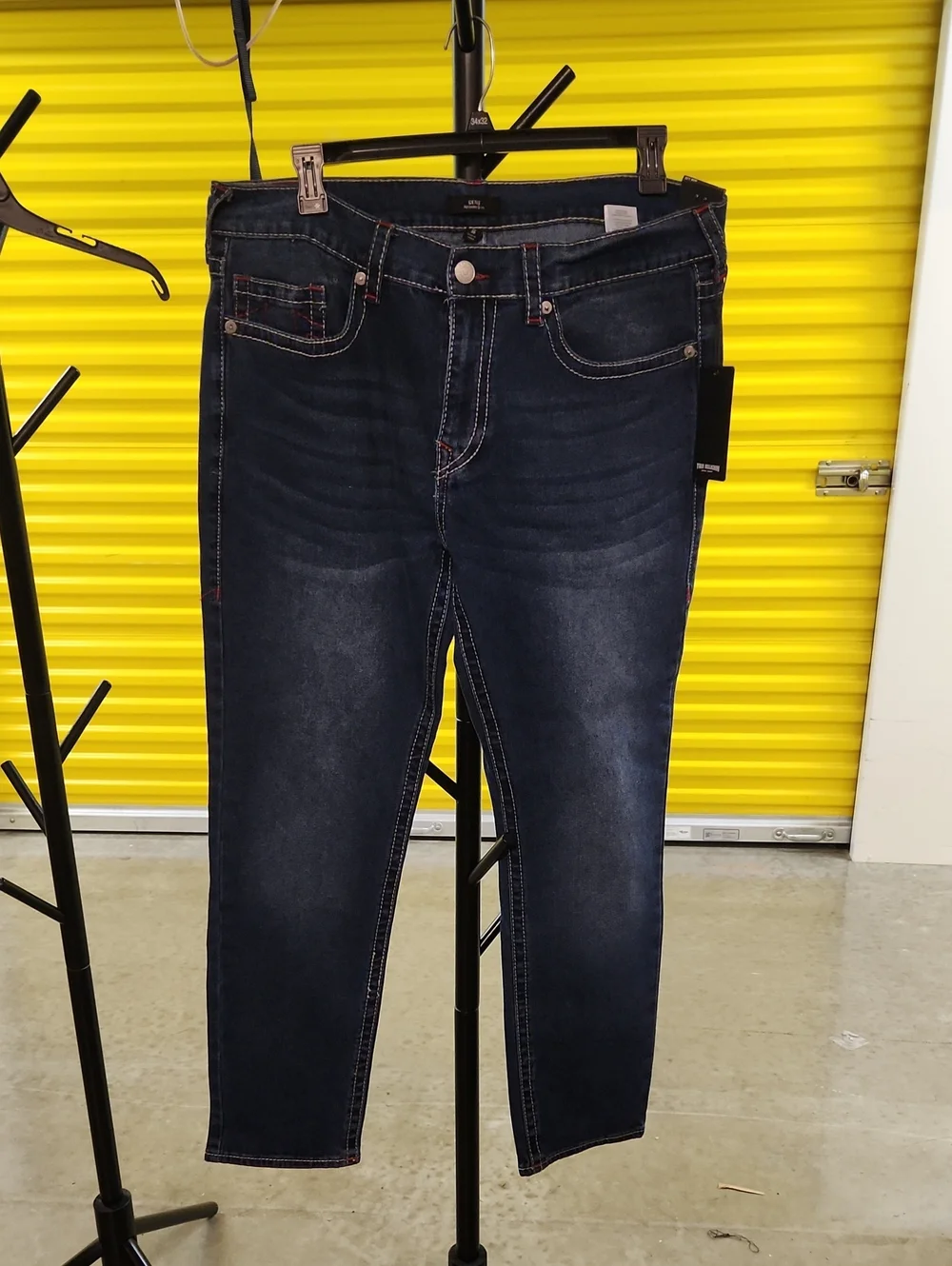 True Religion Men’s Dark Blue Skinny Jeans